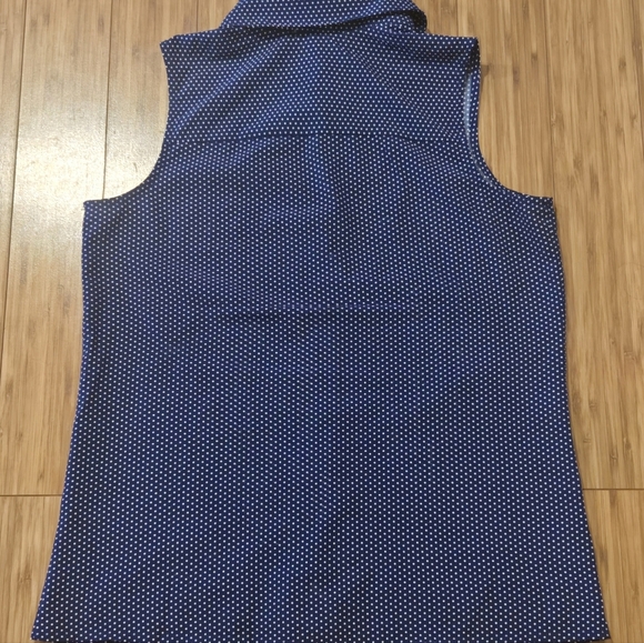 NWOT Notstions Sleeveless Polka Dot Top - Picture 5 of 6